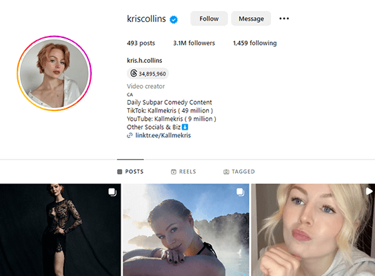 kallmekris instagram