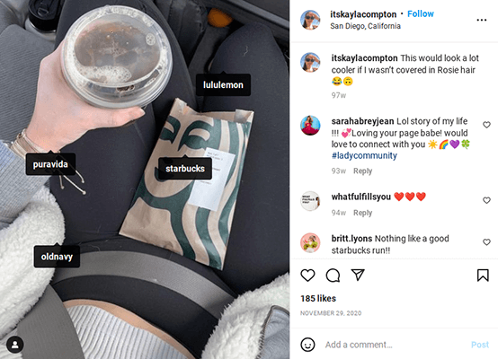 kayla compton instagram post