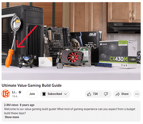 linus tech tips orange screwdriver