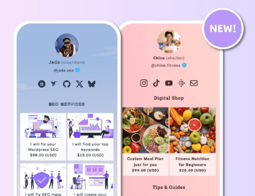 lnk.bio sell products