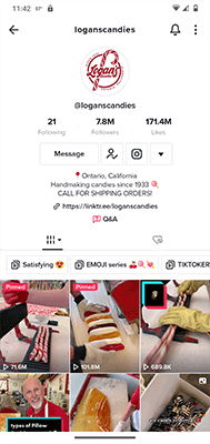logans candies tiktok