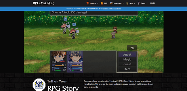 make video games rpg maker