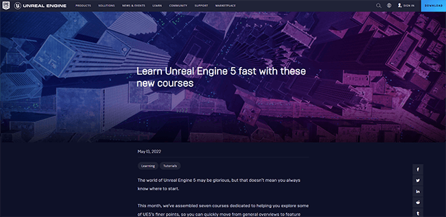 make video games unreal engine