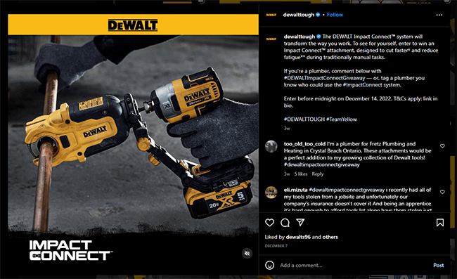 make your captions count