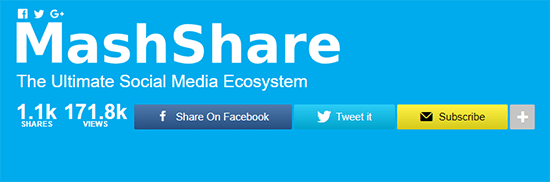 MashShare Homepage