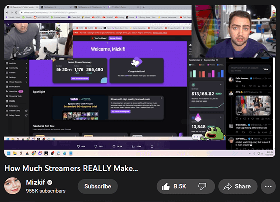 mizkif twitch earnings