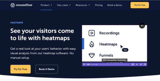 mouseflow heatmap software