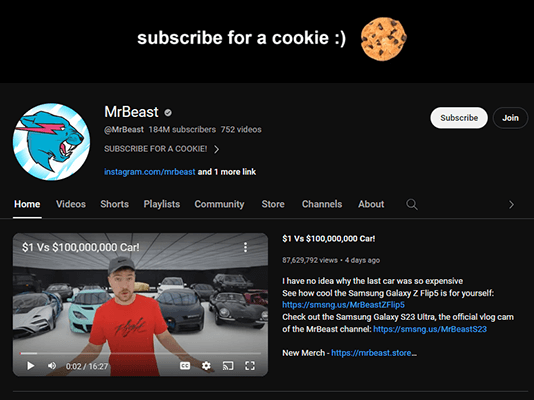 mrbeast youtube