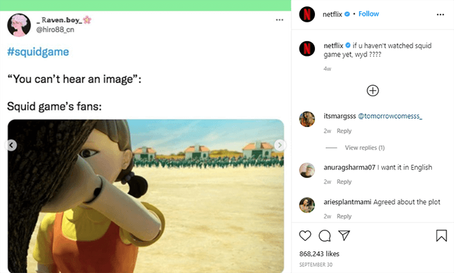 netflix meme example