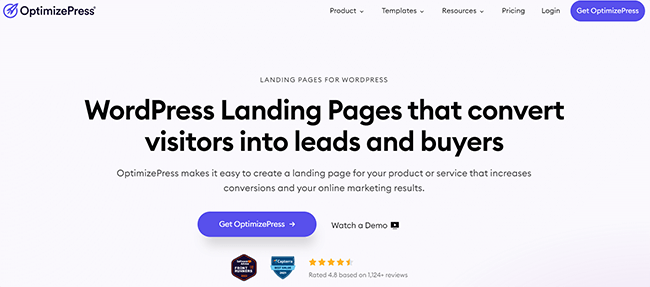 Optimize Press Landing Page