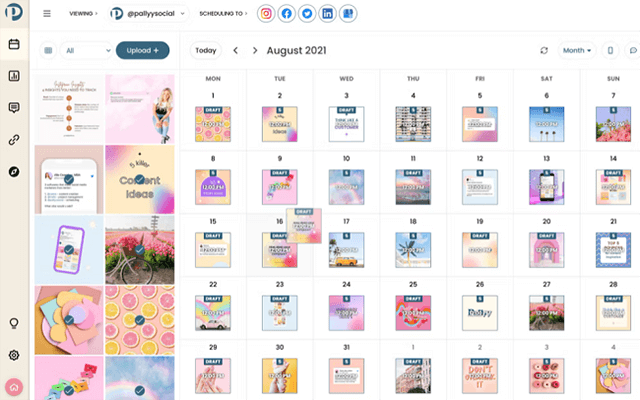 pallyy social media scheduling tool