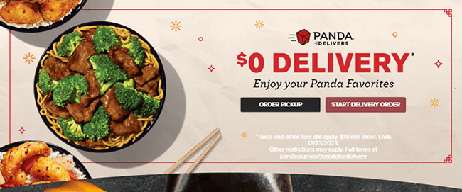 panda express call to action