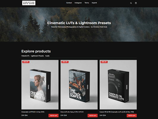 photo presets example 1