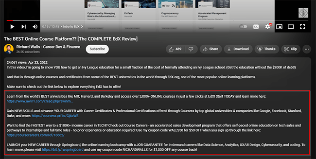 Promote through YouTube - Richard Walls