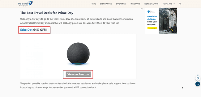 Provide social proof - Affiliate link