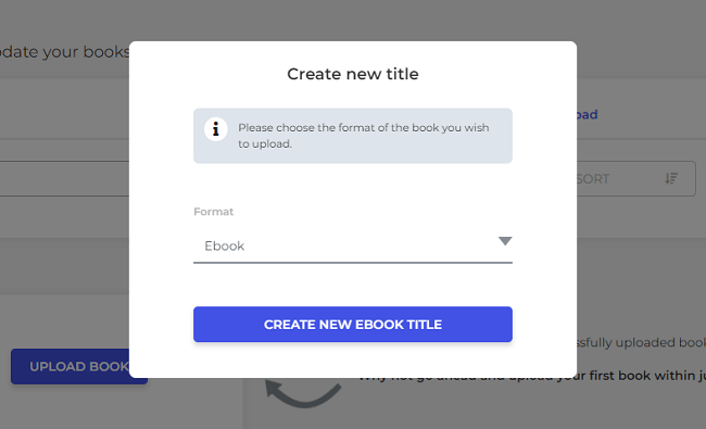 publishdrive create new ebook title