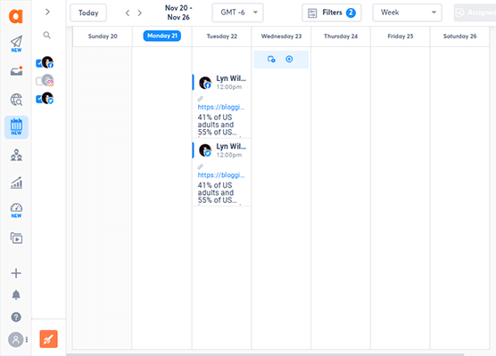 Publishing calendar - calendar