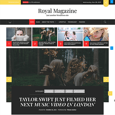 Royal Magazine Theme