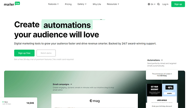 run an email marketing campaign