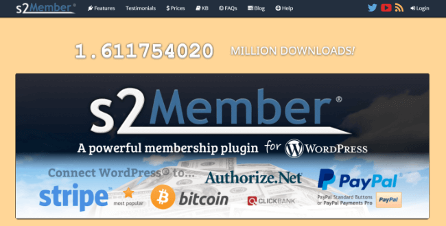 S2Member Homepage