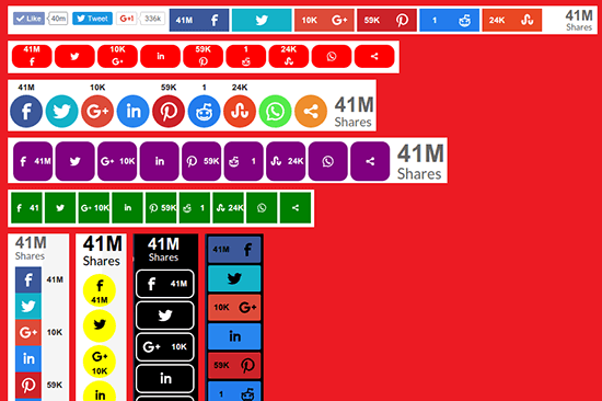 Sassy Social Share Buttons