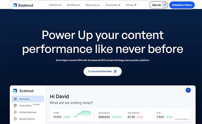 Scalenut Content Editor