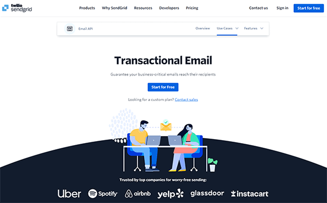 SendGrid Transactional Email