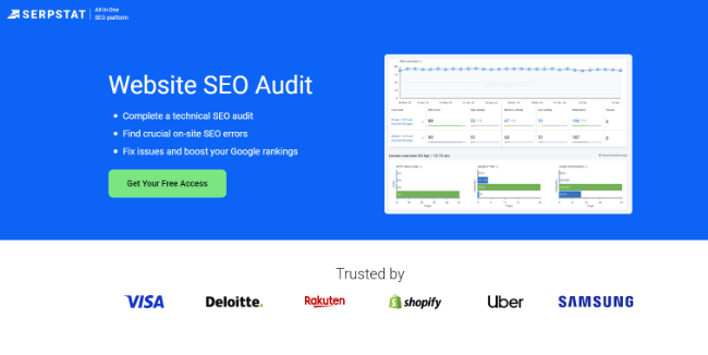 Serpstat Website Audit