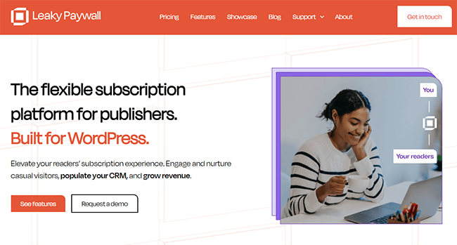 set up a paywall leaky pay wall