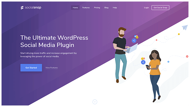 Social Snap Homepage