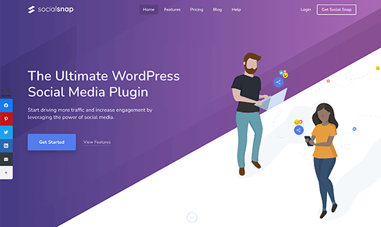 Social Snap Homepage