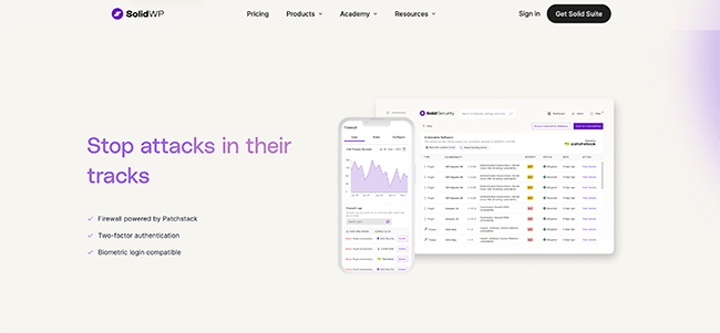 solid security homepage