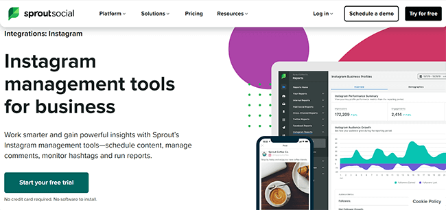 Sproutsocial Homepage