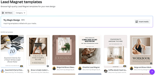 step 5 design the lead magnet