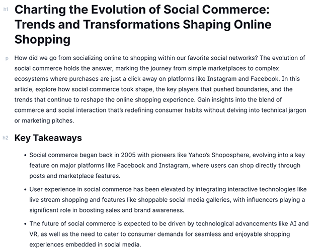 surfer ai test commerce optimized