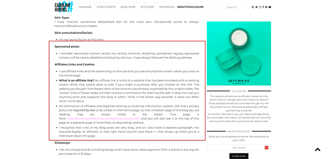 Targeted blog posts - Caroline Hirons