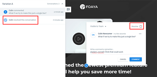 Team Members Responses