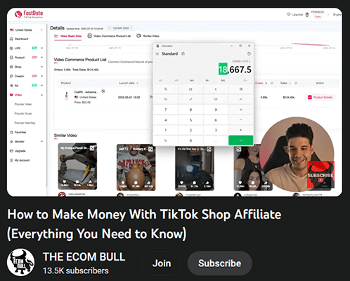 tiktok shop affiliate earnings