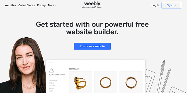 Weebly Homepage
