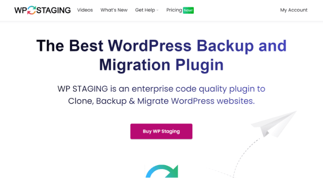 WP Staging Homepage