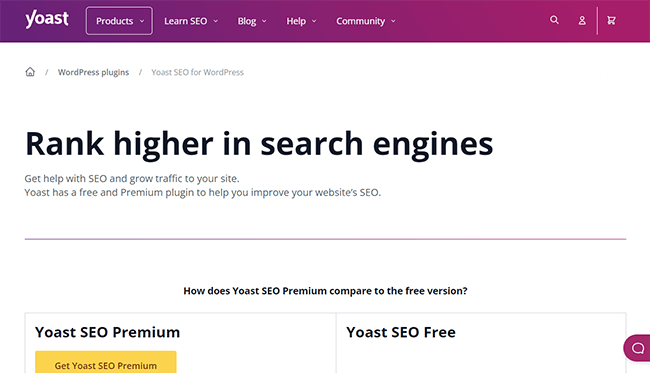 Yoast Homepage