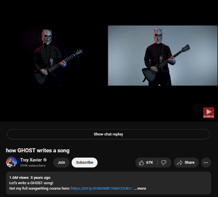 youtube trey xavier ghost sketch